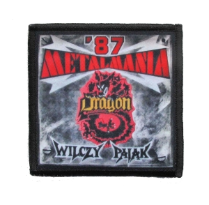 WILCZY PAJĄK & DRAGON - Metalmania 87 -- Patch 