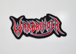 WARBRINGER - Logo Shaped --- Embroidered Patch 