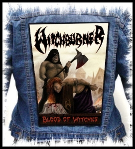WITCHBURNER - Blood of Witches -- Backpatch