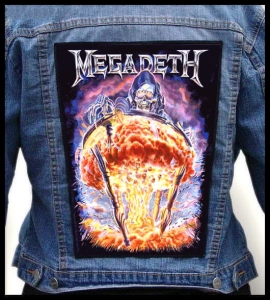 MEGADETH - Mushroom Cloud -- Backpatch