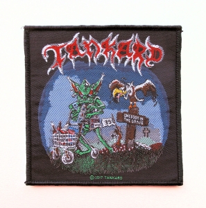 Naszywka TANKARD - One Foot in the Grave