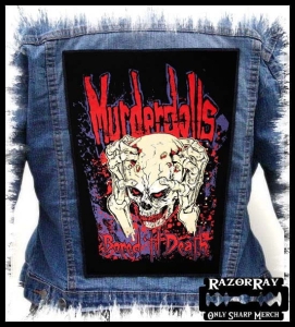 MURDERDOLLS - Bored Till Death -- Backpatch 