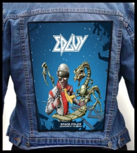 EDGUY - Space Police -- Backpatch