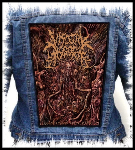 VISCERAL DISGORGE - Ingesting Putridity -- backpatch back patch.jpg
