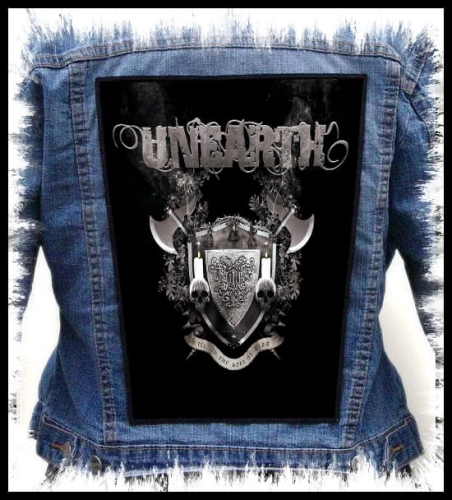 UNEARTH - In the Eyes of Fire -- backpatch back patch.jpg