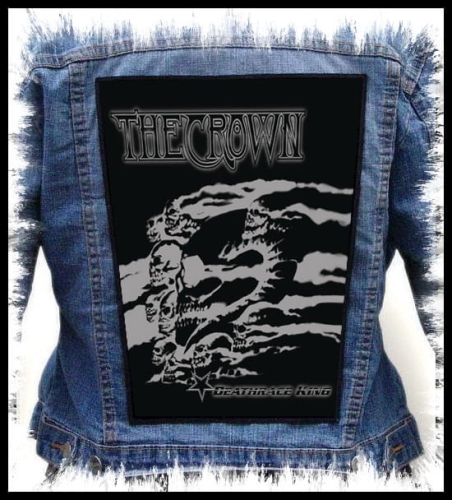 THE CROWN - Deathrace King -- backpatch back patch.jpg