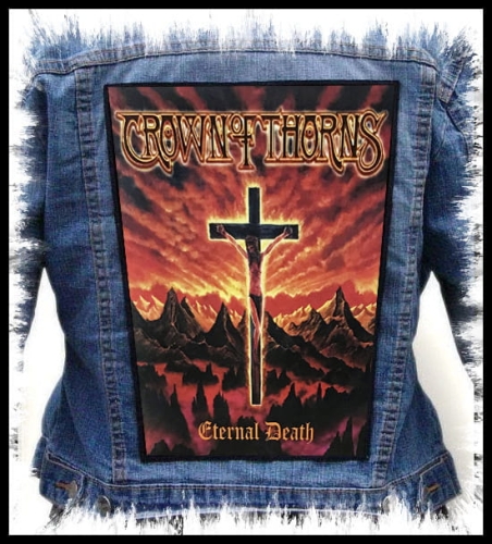 THE CROWN - Eternal Death -- backpatch back patch.jpg