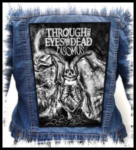 THROUGH THE EYES OF THE DEAD - Disomus -- backpatch back patch.jpg