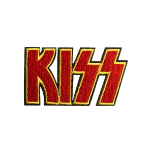 Naszywka KISS - LOGO [ termiczna] 