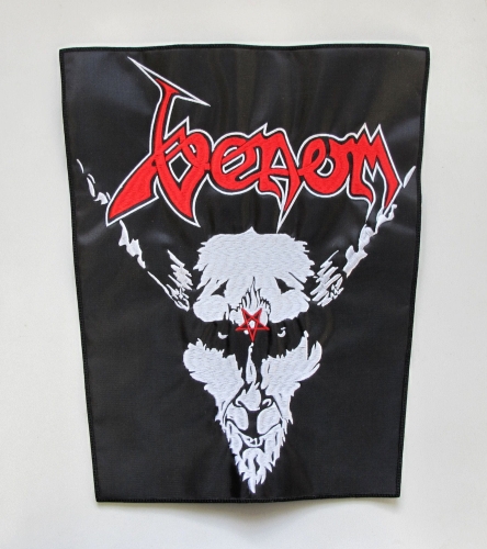 VENOM - Black Metal --- Embroidered Back Patch Backpatch.JPG