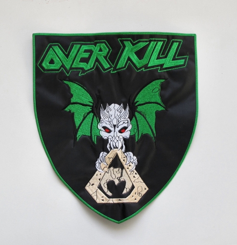 OVERKILL - Shield --- Embroidered Back Patch Backpatch.JPG