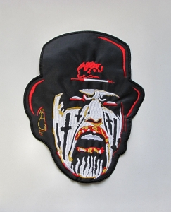 KING DIAMOND - Face -- Embroidered Backpatch 