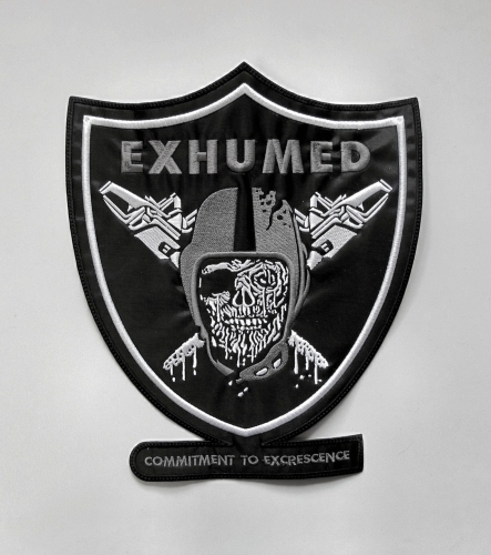 EXHUMED - Commitment To Excrescence --- Embroidered Back Patch Backpatc.JPG