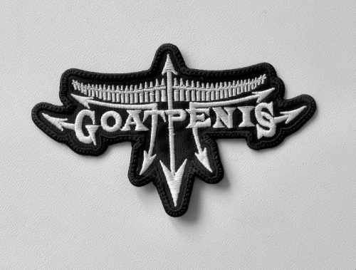GOATPENIS - Logo --- Embroidered Patch.JPG