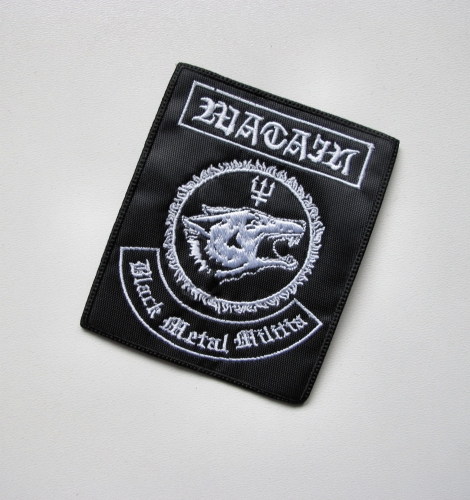 WATAIN - Black Metal Militia --- Embroidered Patch.JPG