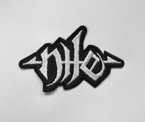 Naszywka Haftowana NILE - Logo Shaped [white]