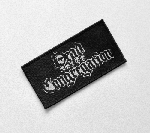 DEAD CONGREGATION - Logo -- woven patch.JPG