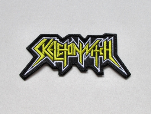 SKELETONWITCH - Logo [yellow] --- Embroidered Patch.JPG