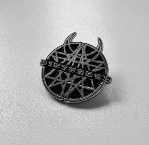 DISTURBED - Logo -- Metal Pin 