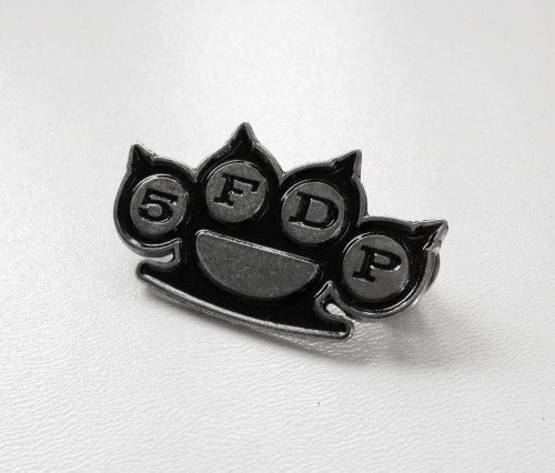 FIVE FINGER DEATH PUNCH - Knuckle Duster -- metal pin.JPG