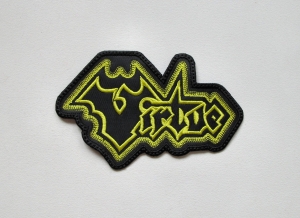 VIRTUE - Logo Shaped --- Embroidered Patch 