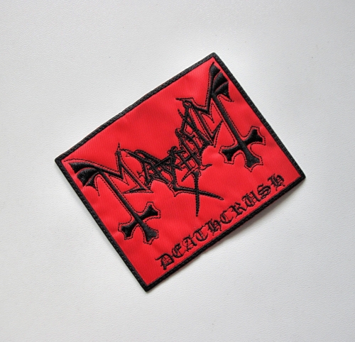 MAYHEM - Deathcrush --- Embroidered Patch.JPG