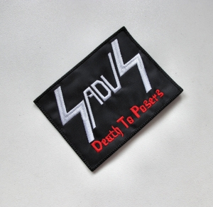Naszywka Haftowana SADUS - Death To Posers