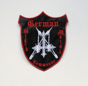 NARGAROTH - Black Metal Commando --- Embroidered Patch 