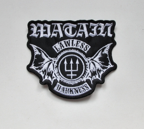 WATAIN - Lawless Darkness  --- Embroidered Patch.JPG