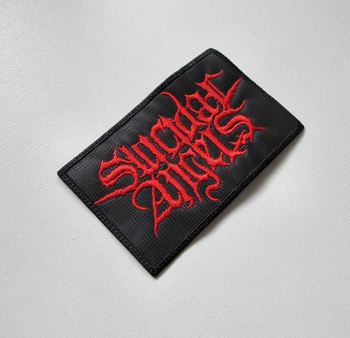 SUICIDAL ANGELS - Logo [red]  --- Embroidered Patch.JPG