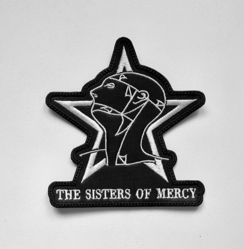 THE SISTERS OF MERCY - Star --- Embroidered Patch.JPG