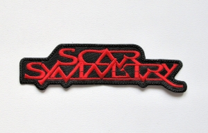 Naszywka Haftowana SCAR SYMMETRY - Logo Shaped [red]