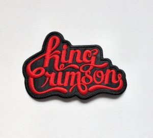 Naszywka Haftowana KING CRIMSON - Logo Shaped [red]