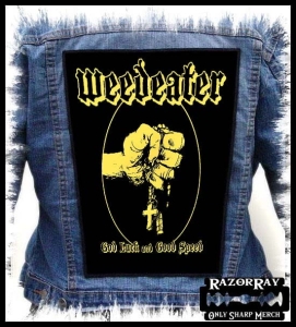 WEEDEATER - God Luck And Good Speed -- Backpatch 