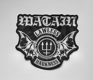 WATAIN - Lawless Darkness  -- Embroidered Backpatch 