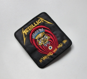 METALLICA - In Vertigo You Will Be --- Embroidered Patch 