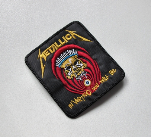 METALLICA - In Vertigo You Will Be --- Embroidered Patch.JPG