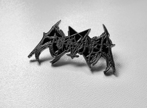 ENTHRONED - Logo -- metal pin.JPG
