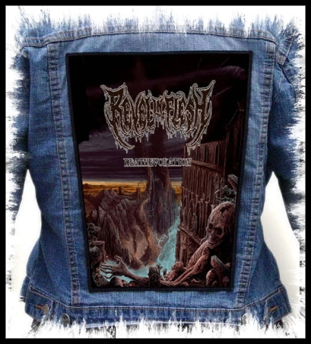 REVEL IN FLESH - Deathevokation -- backpatch back patch.jpg