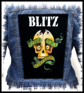 BLITZ - Voice Of a Generation  -- Backpatch 