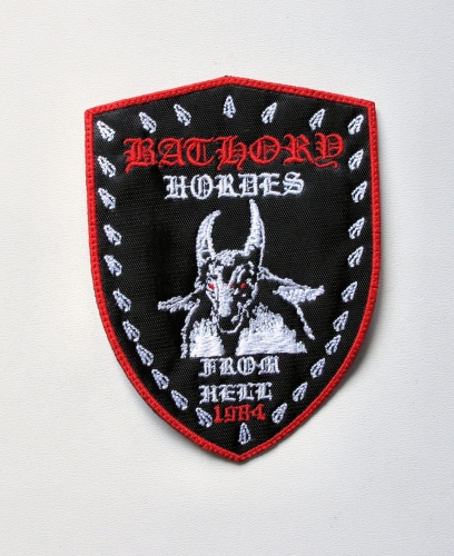 BATHORY - From Hell  --- Embroidered Patch.JPG