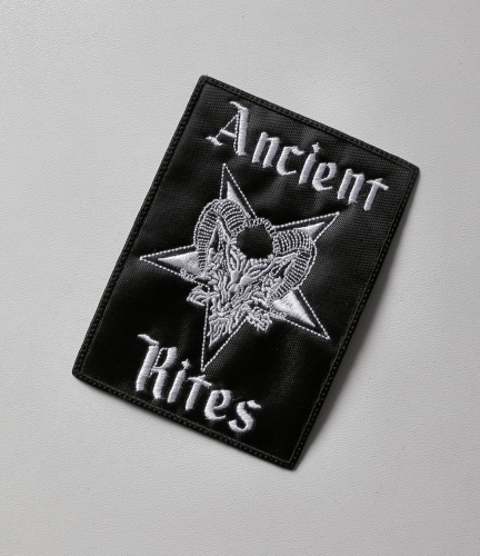 ANCIENT RITES - Logo  --- Embroidered Patch.JPG