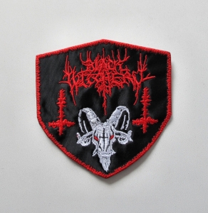BLACK WITCHERY - Goat Shield --- Embroidered Patch