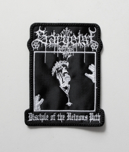 SARGEIST - Disciple of the Heinous Path   --- Embroidered Patch.JPG