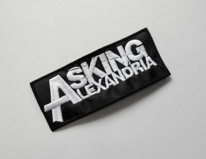 ASKING ALEXANDRIA - Logo --- Embroidered Patch