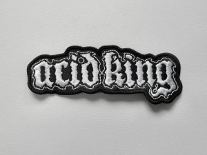 Naszywka Haftowana ACID KING - White Logo 