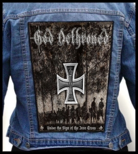 GOD DETHRONED - Under the Sign of the Iron Cross -- Backpatch