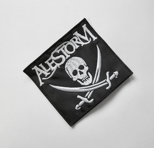 ALESTORM - Skull --- Embroidered Patch.JPG