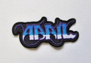 Naszywka Haftowana ABRIL - Logo Shaped 