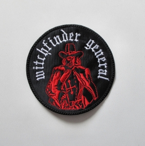 WITCHFINDER GENERAL - Circle Logo General -- Embroidered Patch